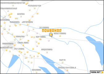 map of Nowbahār