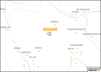 map of Now Dar