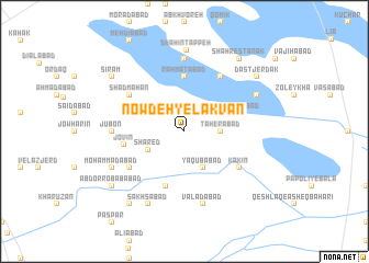 map of Now Deh-ye Lakvān