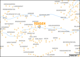 map of Now Deh