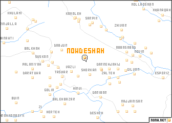 map of Nowdeshah