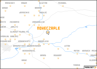 map of Nowe Czaple