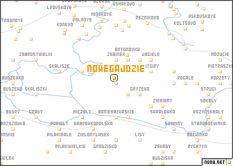 map of Nowe Gajdzie