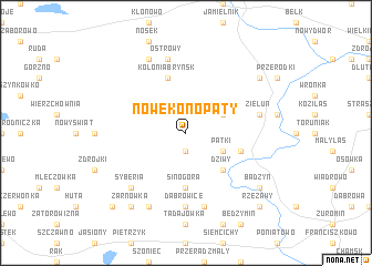 map of Nowe Konopaty