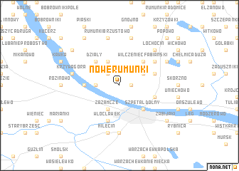 map of Nowe Rumunki