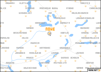 map of Nowe