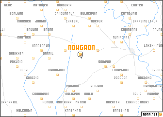 map of Nowgaon