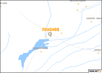 map of Nowghāb