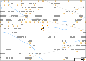 map of Nowiny