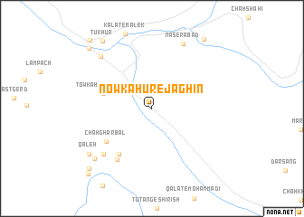 map of Now Kahūr-e Jaghīn