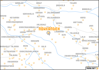 map of Now Kandeh