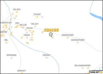 map of Now Kār