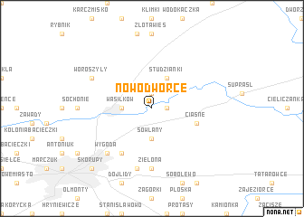 map of Nowodworce