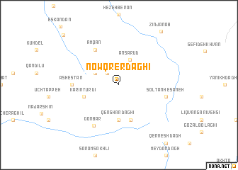 map of Nowqrerdāghī