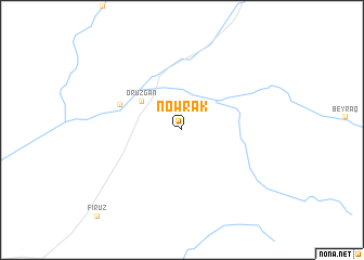 map of Nowrak
