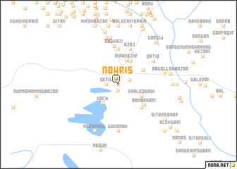 map of Nowrīs