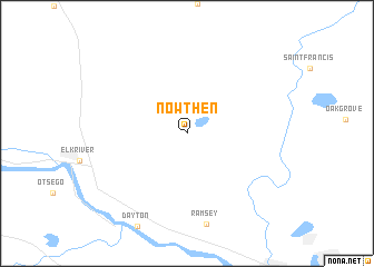 map of Nowthen