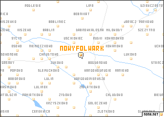 map of Nowy Folwark