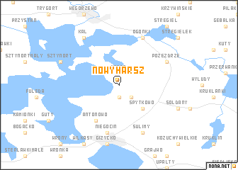 map of Nowy Harsz