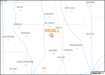 map of Noxall