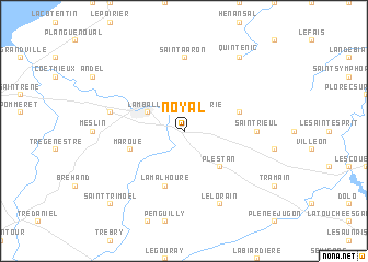 map of Noyal