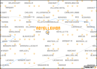 map of Noyelle-Vion