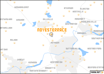 map of Noyes Terrace