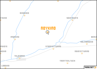 map of Noykino