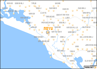 map of Noyu