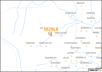 map of Nozala