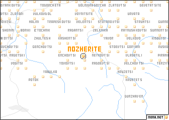 map of Nozherite