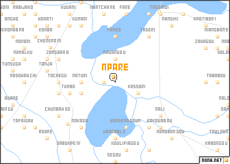 map of Nparé