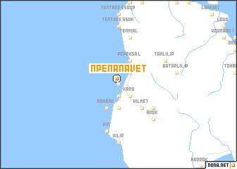 map of Npénanavèt