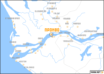 map of Npombo