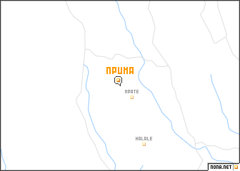 map of Npuma