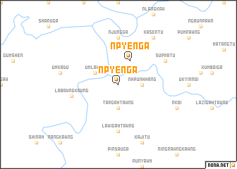 map of Npyen Ga