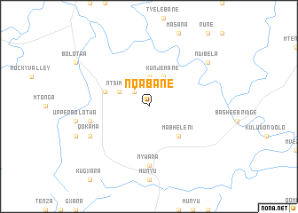 map of Nqabane