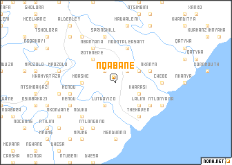 map of Nqabane