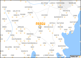 map of Nsagu