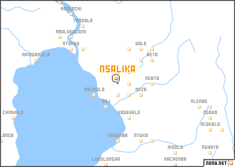 map of Nsalika