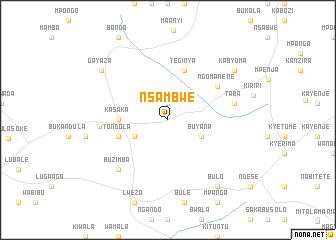 map of Nsambwe