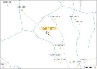 map of Nsambya