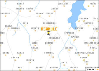 map of Nsamule