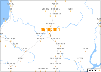 map of Nsangnam