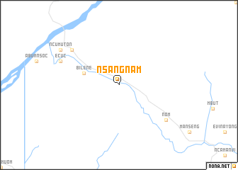map of Nsangnam