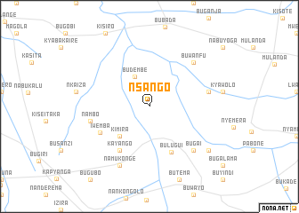 map of Nsango