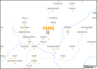 map of Nsang