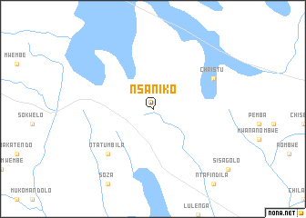 map of Nsaniko