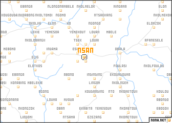 map of Nsan