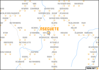 map of Nseguete